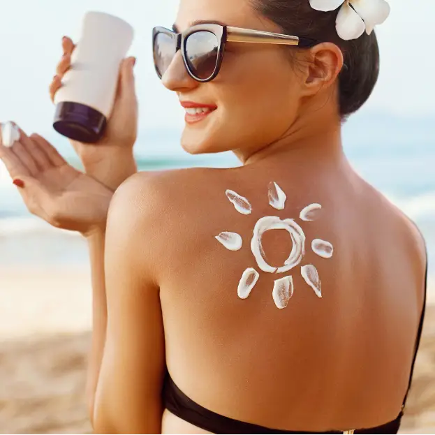 protection solaire relachement peau après perte poids
