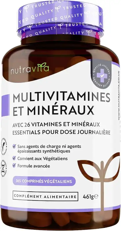Complexe multivitamines minéraux