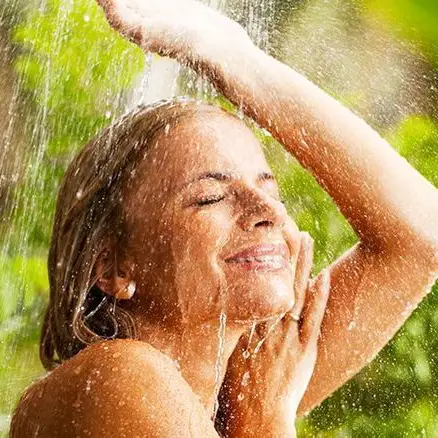 douche froide relachement peau perte poids